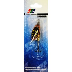 Блешня на хижу рибу, обертова, EOS S0029С, вага 7г, колір GS323002